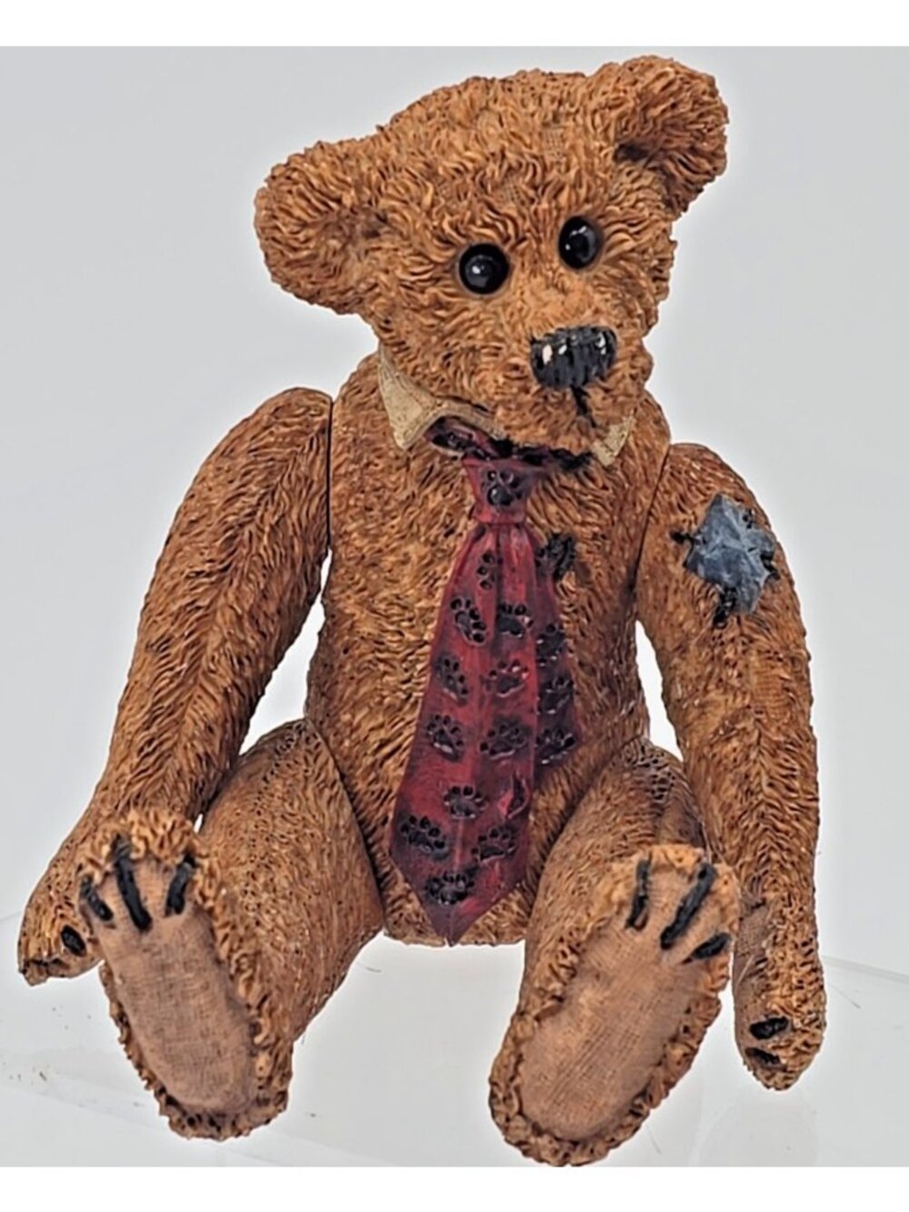 Boyds Bear "Gus" Griszberg #3200 Figurine True Blue Shoe Box Bear Resin 5.725" - Picture 5 of 10